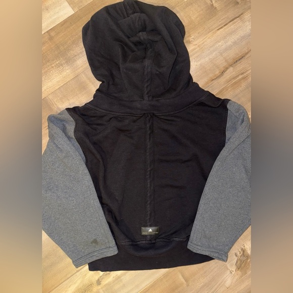 Adidas by Stella McCartney ESS Hoodie in Black Size Large - Picture 7 of 8